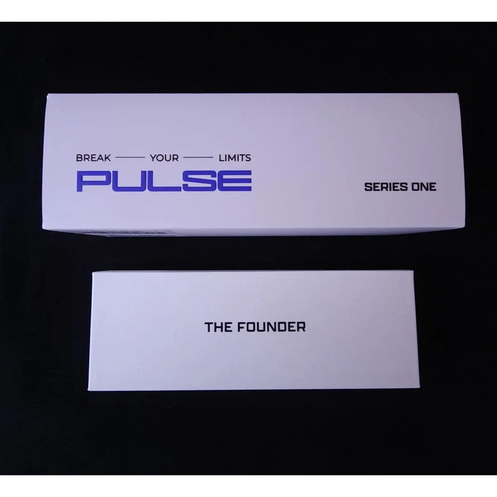 Pulse Series One Gunmetal Founder Edition Set Fitness Activity Tracker by Makina